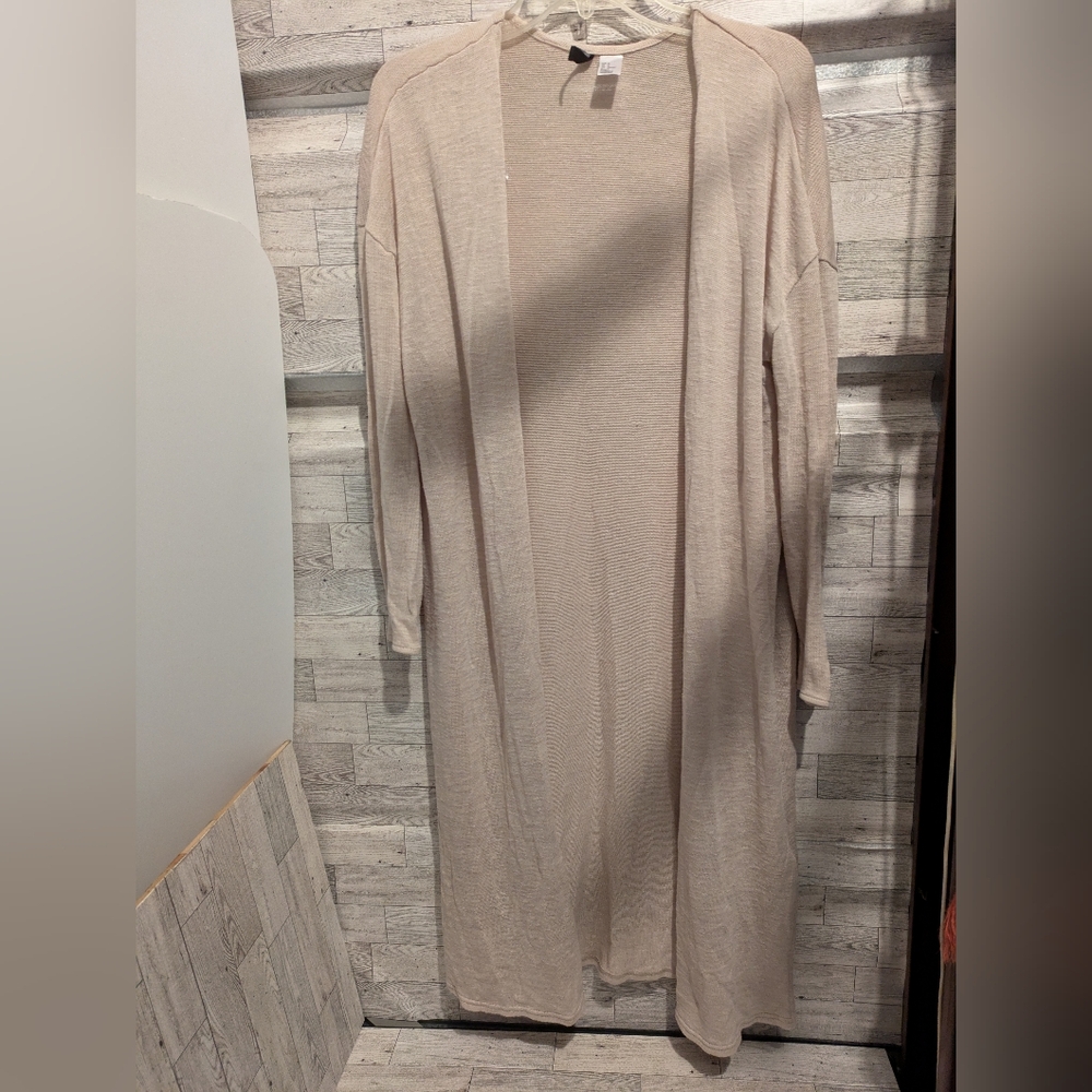 Divided Cream Knit Sweater Size Medium